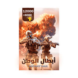 Instant war | 12000 Gold+ Free 6000 Gold
